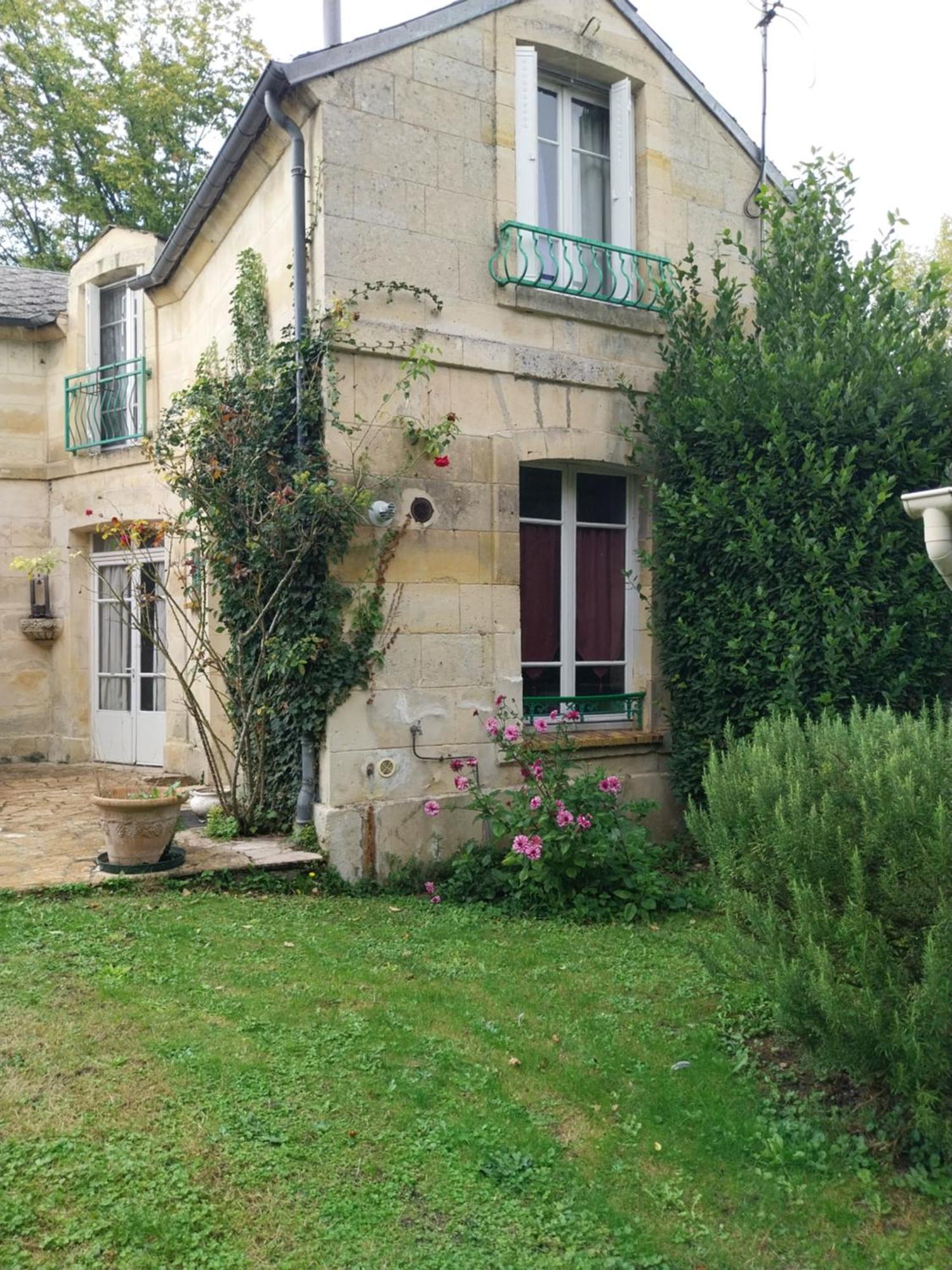 הוילה Precy-sur-Oise Halte-Jardin Du Havre מראה חיצוני תמונה